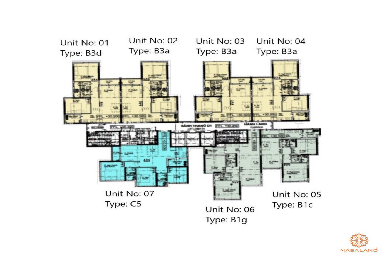 The Habitat Bình Dương 14 Mặt bằng phân lô của The Habitat Bình Dương