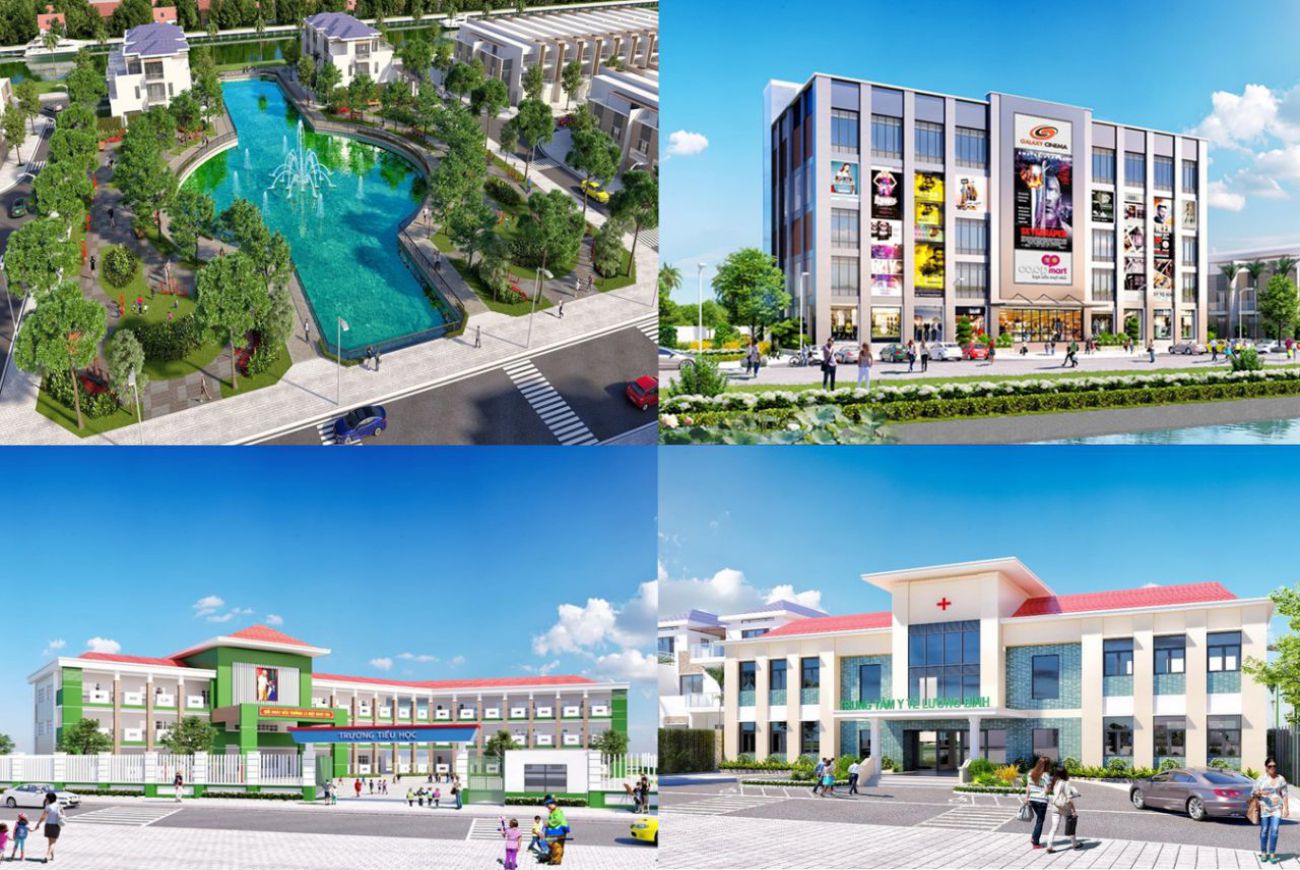 Lago Centro Long An 10 Tiện ích đẳng cấp của Đất Nền Lago Centro Long An