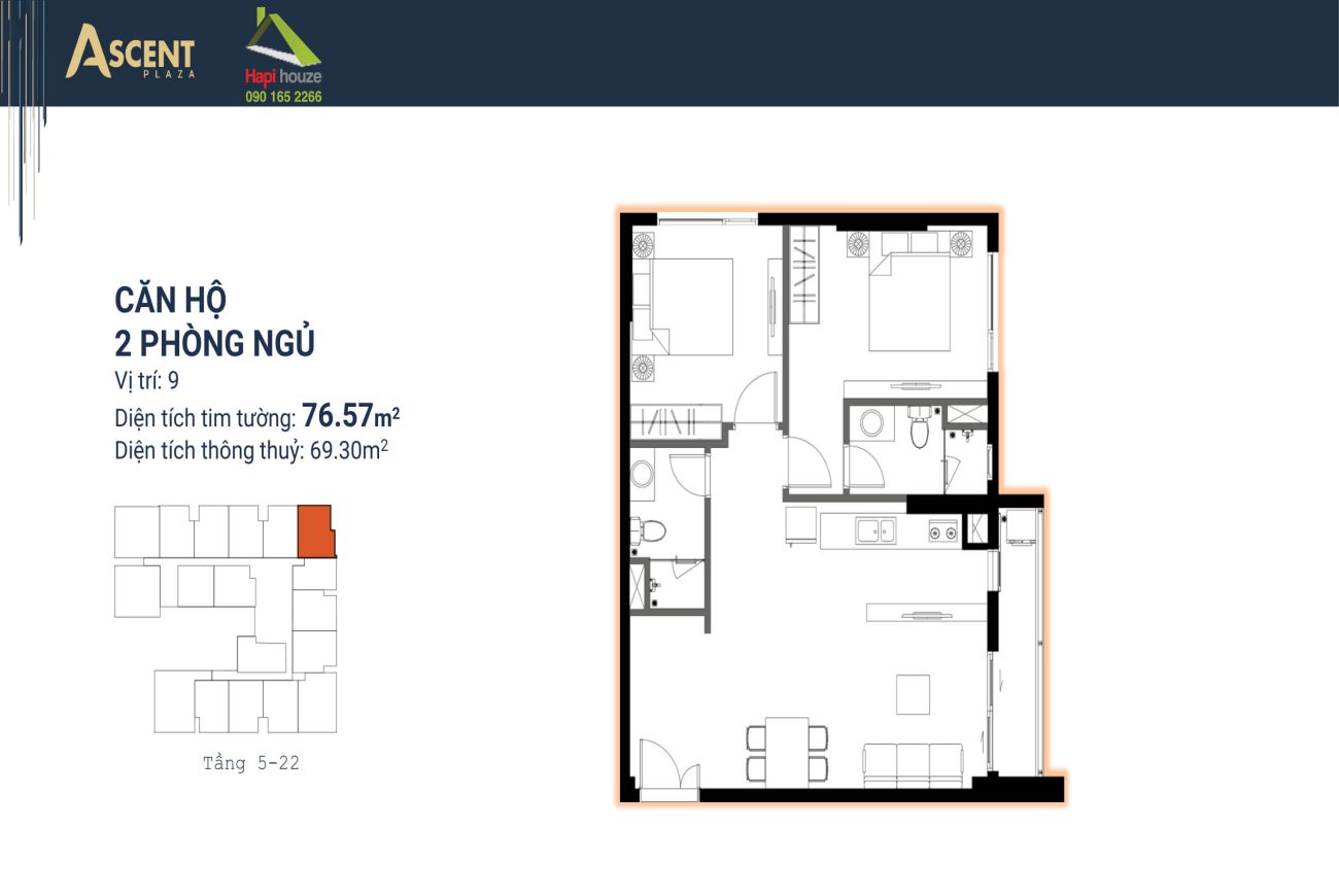 Thiết kế chi tiết Ascent Plaza Bình Thạnh