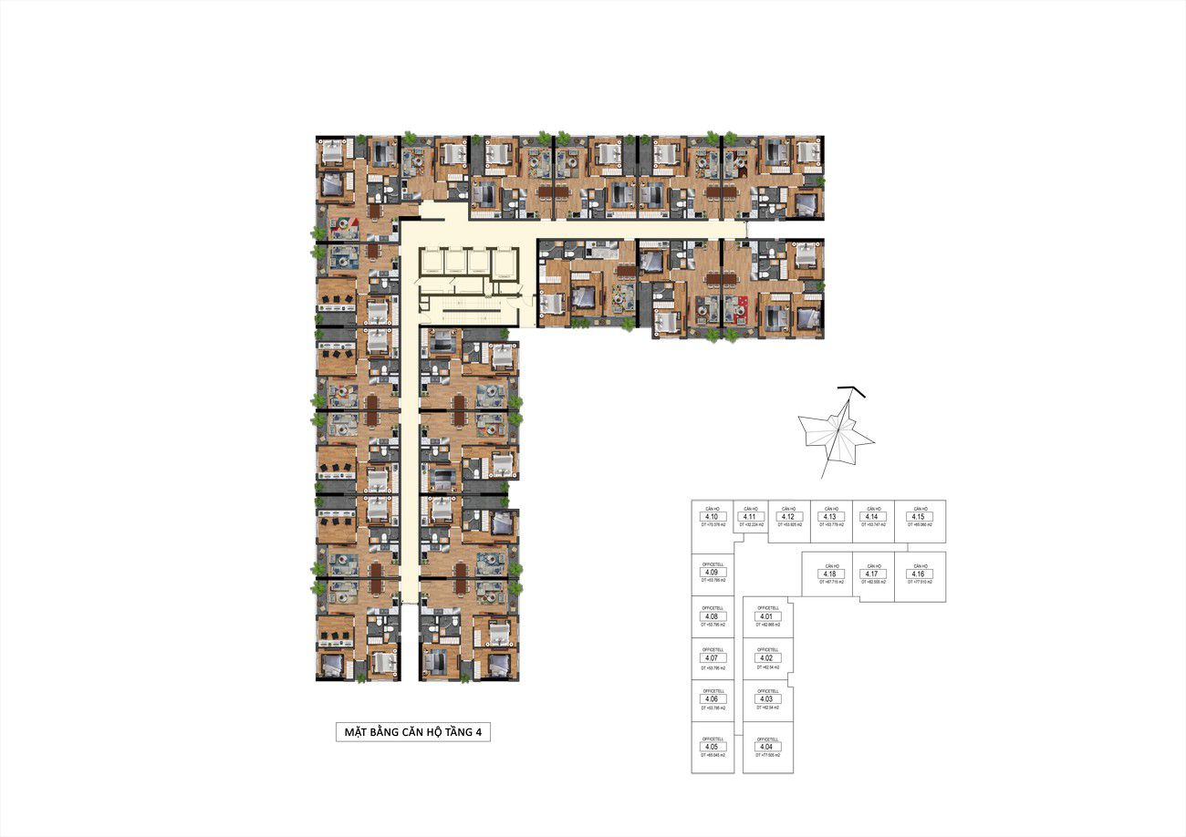 Goldora Plaza Nhà Bè 20 Mặt bằng phân lô của Goldora Plaza Nhà Bè