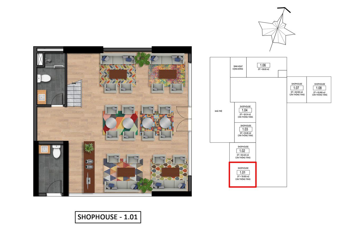 Goldora Plaza Nhà Bè 22 Thiết kế chi tiết Goldora Plaza Nhà Bè