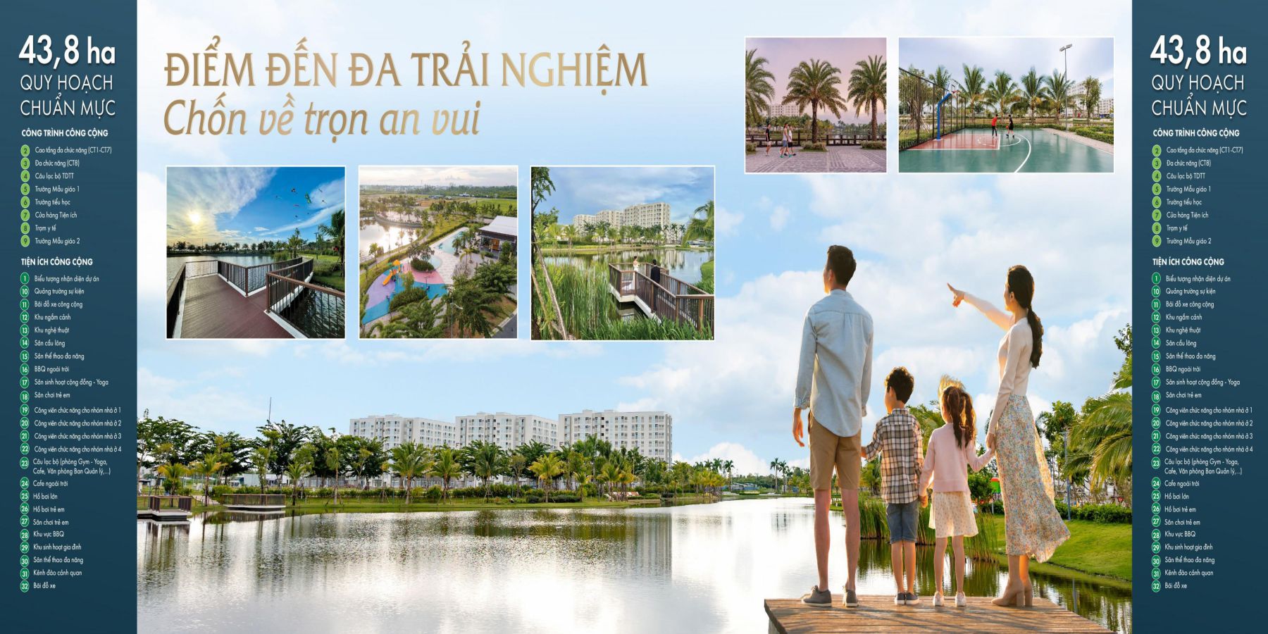 Tiện ích đẳng cấp của Khu dân cư Nam Long Cần Thơ