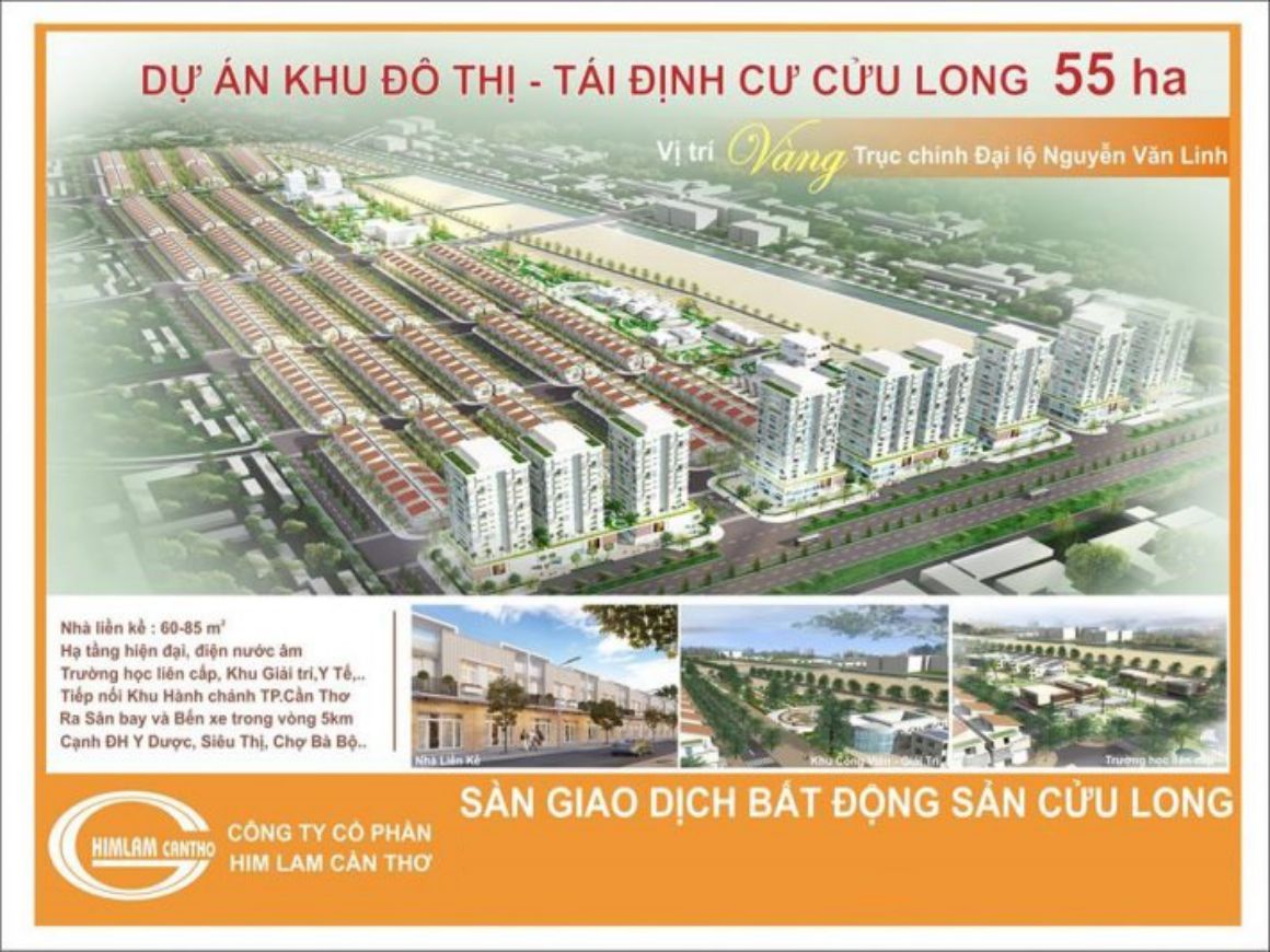 Tiện Ích Khu Đô Thị Cửu Long Cần Thơ