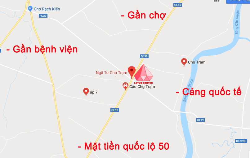 TÂN LÂN RIVERSIDE 6 VỊ TRÍ TÂN LÂN RIVERSIDE LONG AN