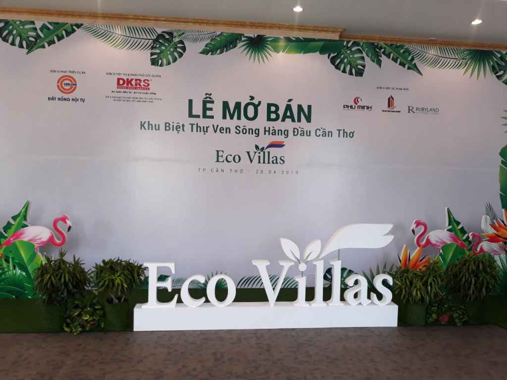 TƯNG BỪNG LỄ MỞ BÁN ECO VILLAS CẦN THƠ