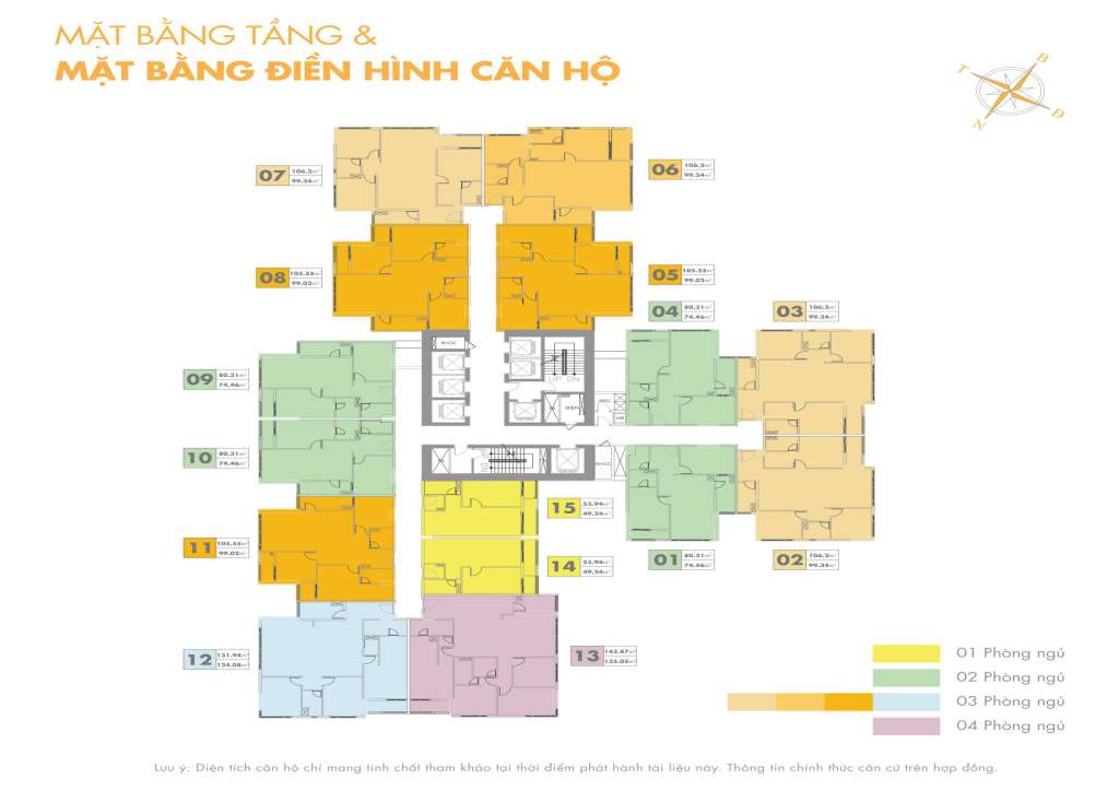 DỰ ÁN LAIMIAN CITY QUẬN 2 15 Mặt bằng phân lô của Laimian City Quận 2