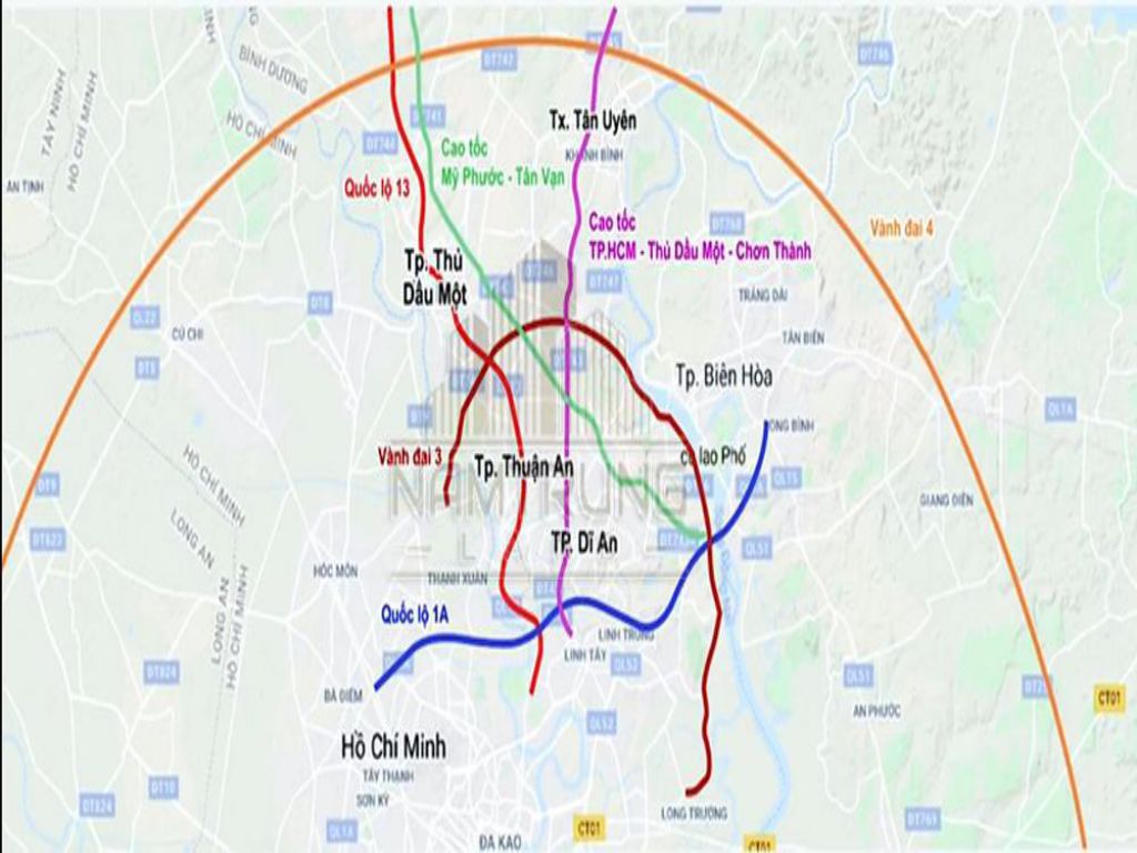 DỰ ÁN ASTRAL CITY THUẬN AN BÌNH DƯƠNG 8 LIÊN KẾT VÙNG CĂN HỘ ASTRAL CITY BÌNH HÒA THUẬN AN