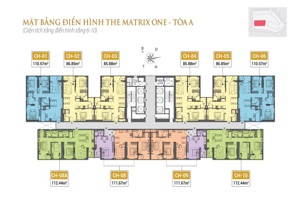 THE MATRIX ONE MỄ TRÌ NAM TỪ LIÊM HÀ NỘI 12 MẶT BẰNG DỰ ÁN THE MATRIX ONE HÀ NỘI