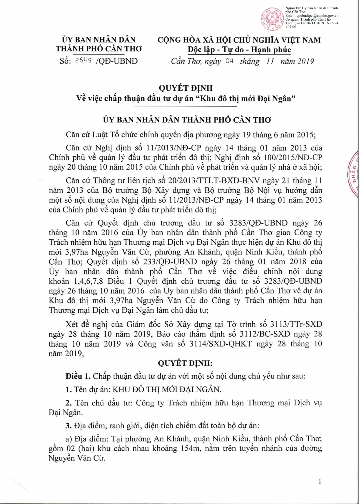 Pháp Lý Đại Ngân Cần Thơ