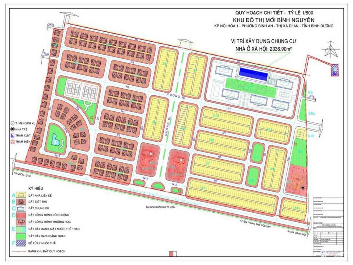 Mặt bằng chi tiết dự án căn hộ LDG Sky Bình Dương