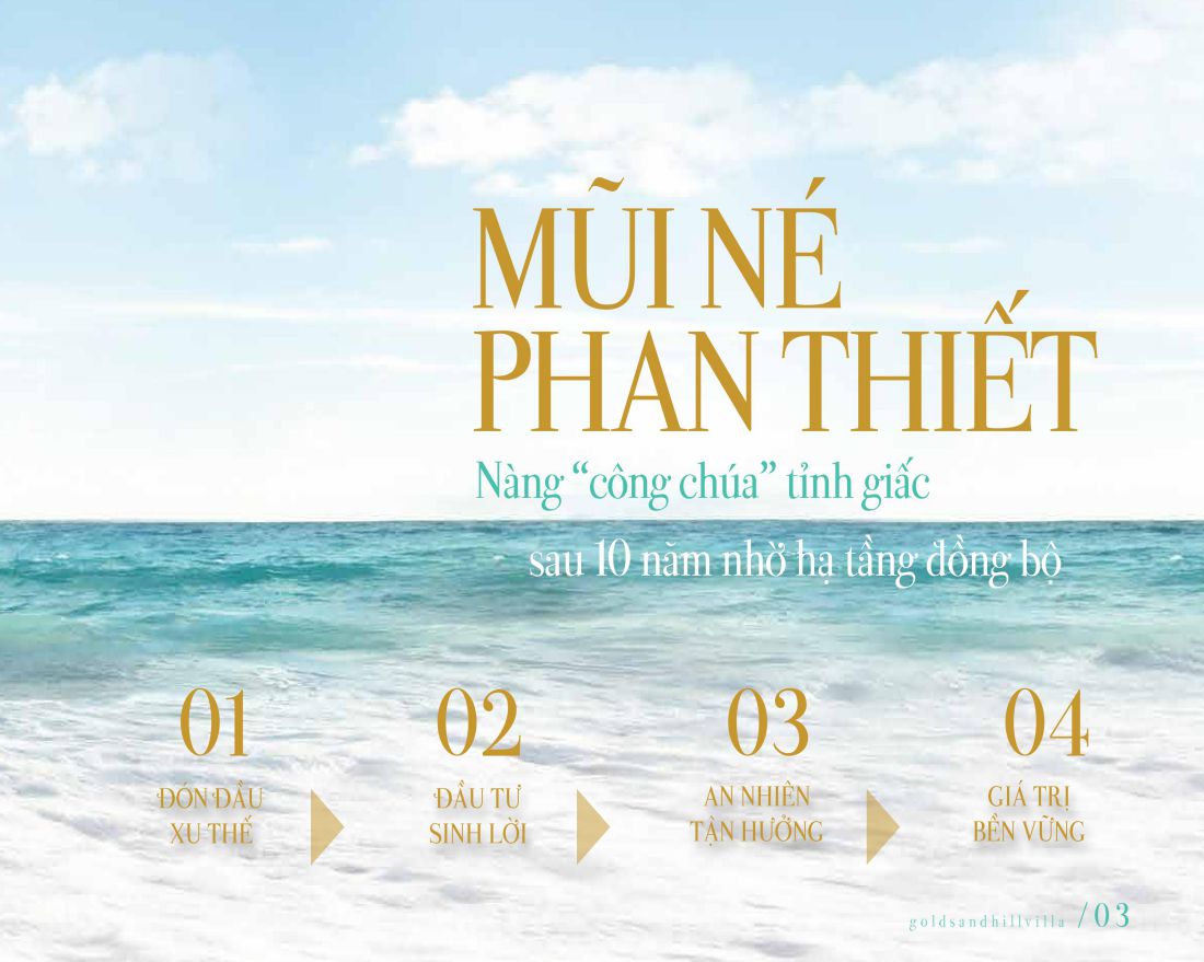 DỰ ÁN GOLDSAND HILL VILLA MŨI NÉ 16 Giới thiệu chug dự án Goldsand Hill Villa Mũi Né