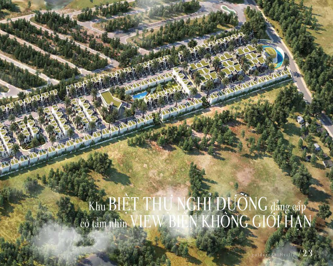 DỰ ÁN GOLDSAND HILL VILLA MŨI NÉ 17 GIỚI THIỆU CHUNG VỀ DỰ ÁN GOLDSAND HILL VILLA MŨI NÉ