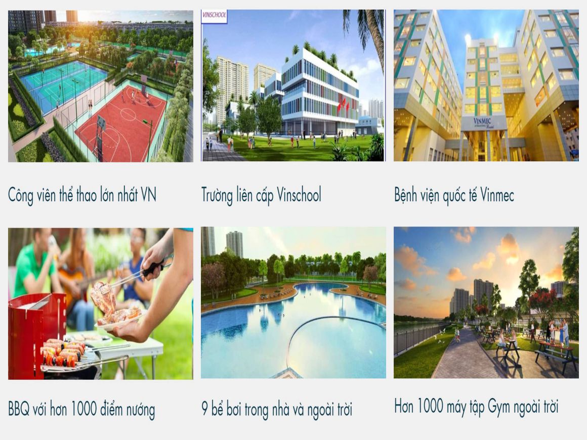 Tiện ích đẳng cấp của dự án Vinhomes Dream City Hưng Yên