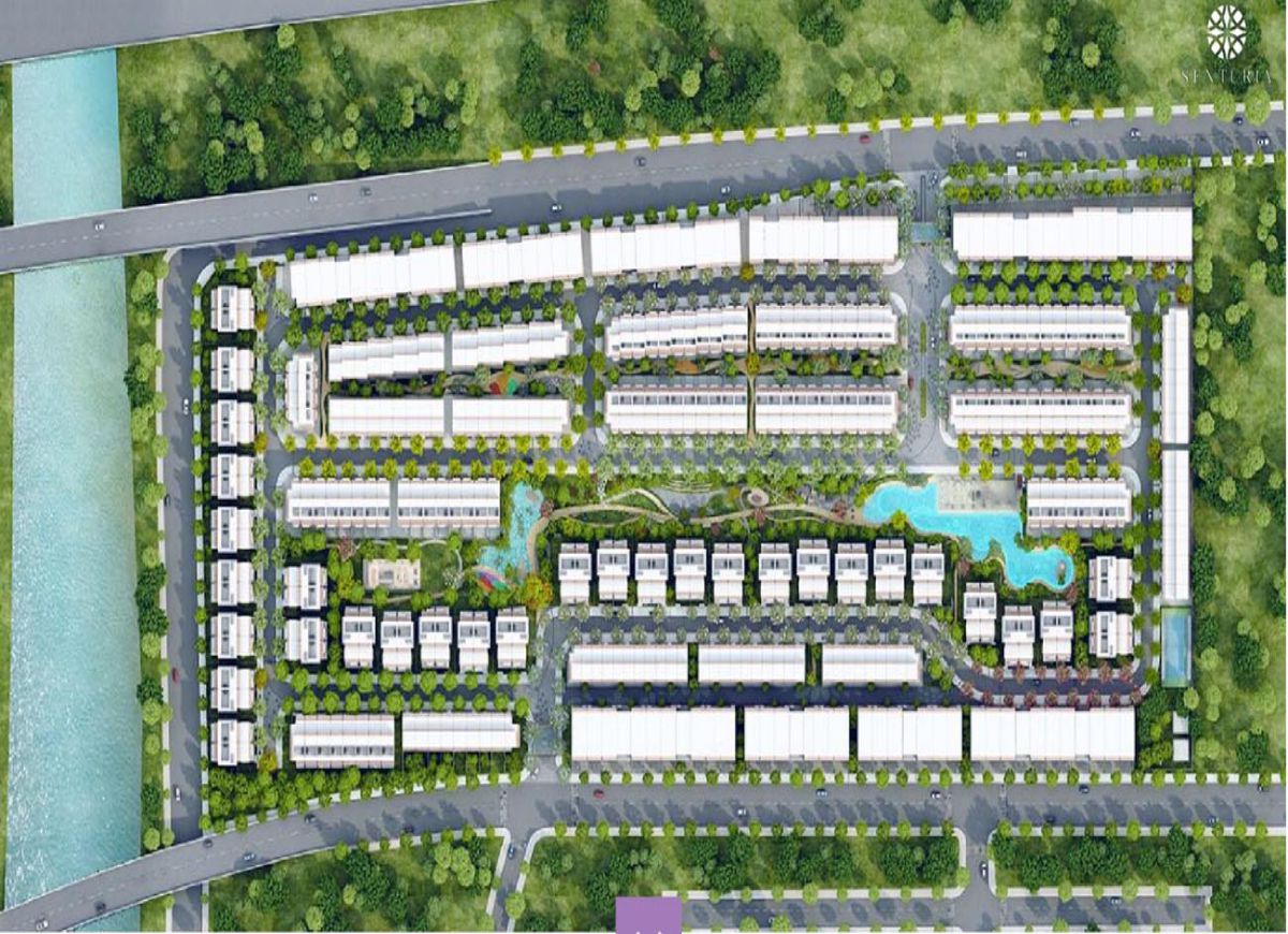 Senturia An Phú Quận 2 20 Mặt bằng phân lô của Khu đô thị Senturia An Phú Quận 2