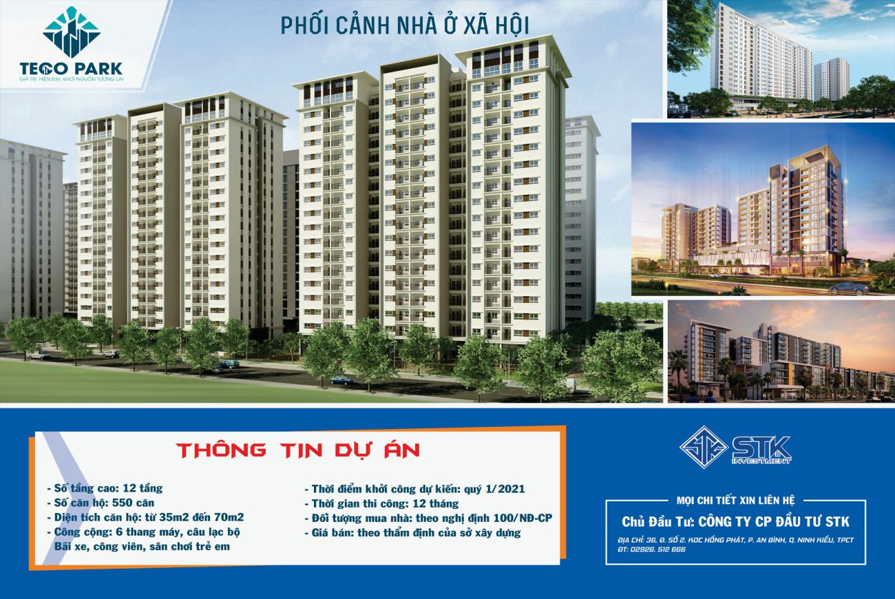 Giới thiệu sơ lượt về Teco Park An Bình Cần Thơ