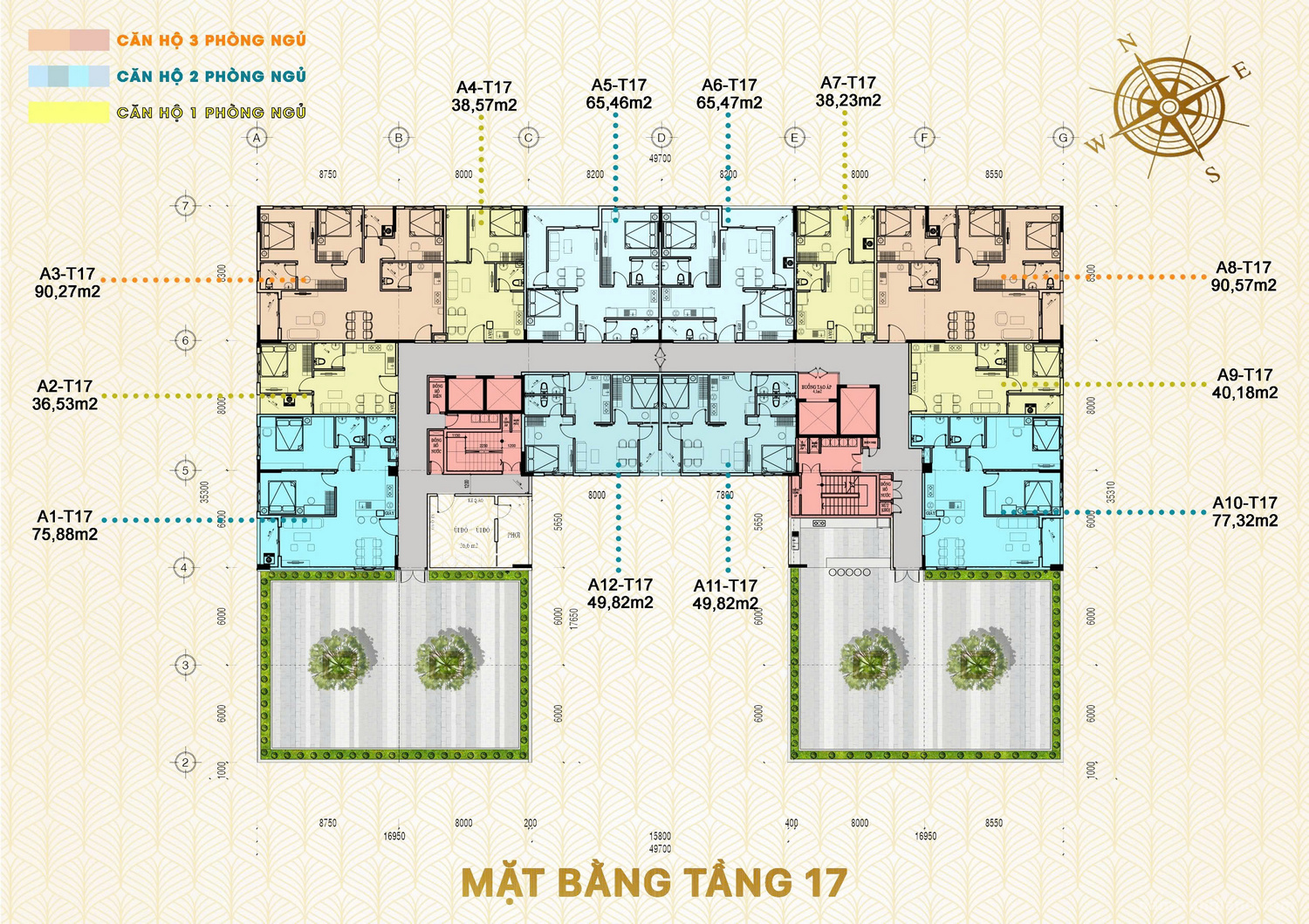 Mặt Bằng Green Melody Cần Thơ