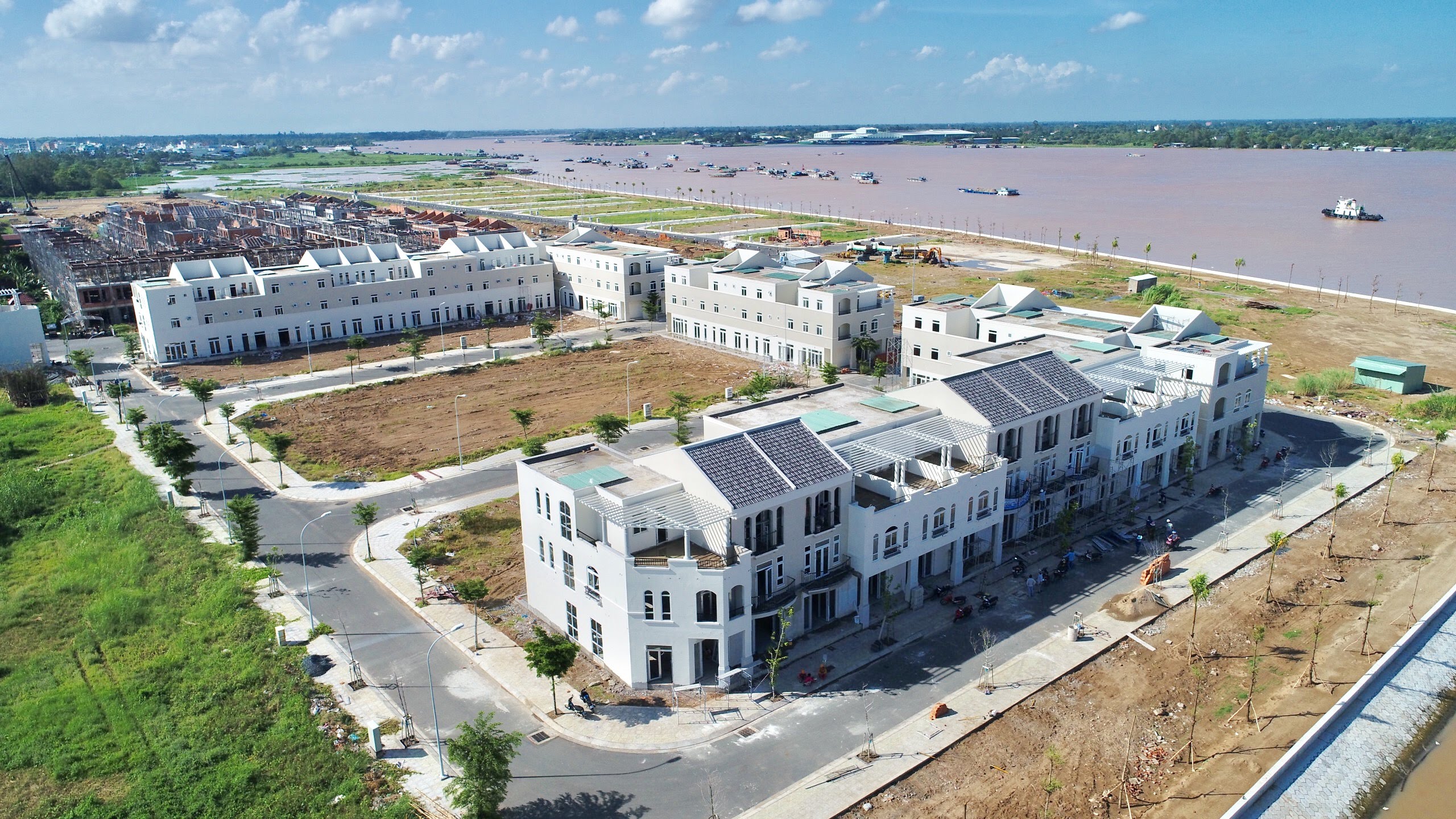 Mekong District Long Xuyên An Giang 28 Tiến Độ Xây Dựng Mekong District Long Xuyên An Giang